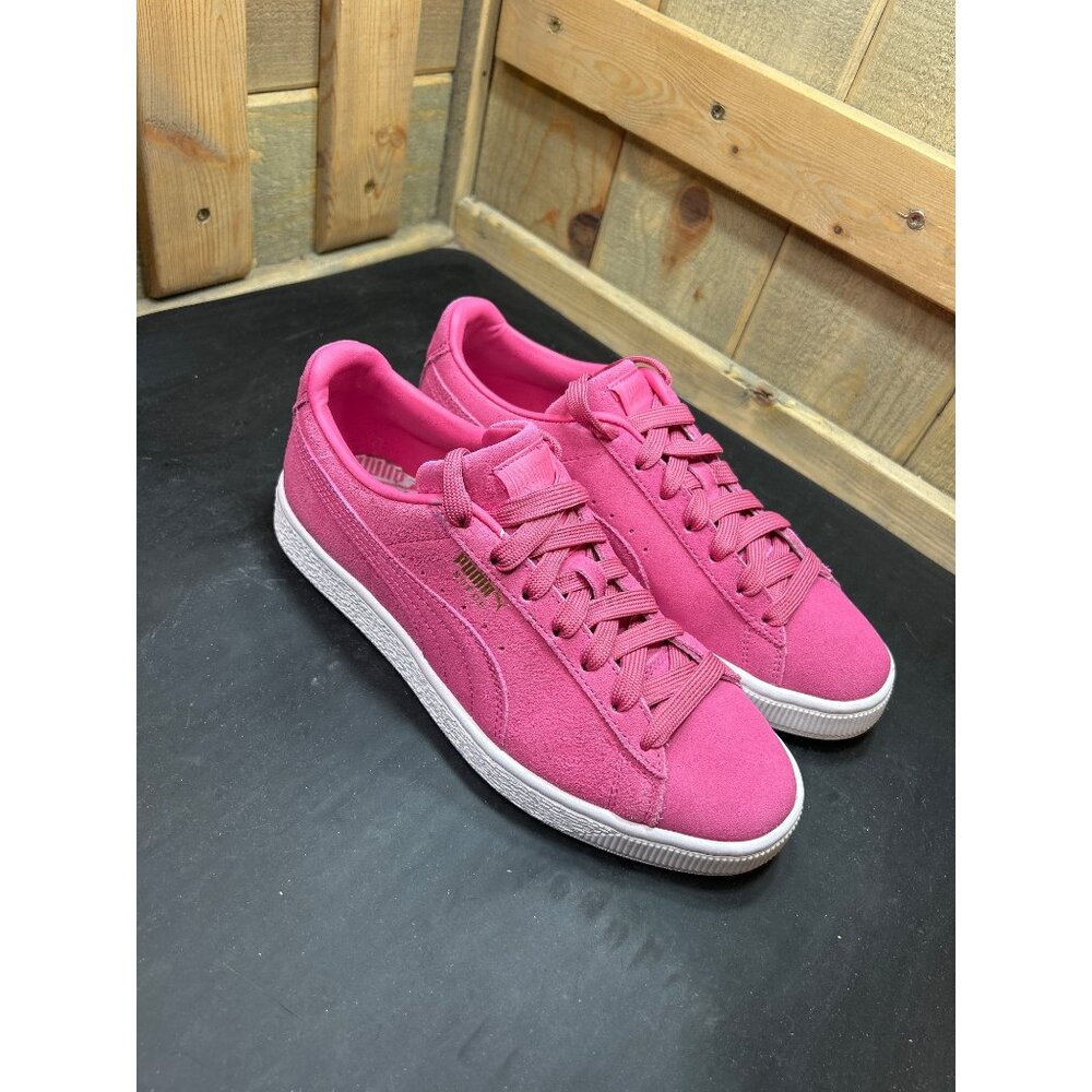Puma Suede Womens Sneakers Pink Size 8 Classic Retro
